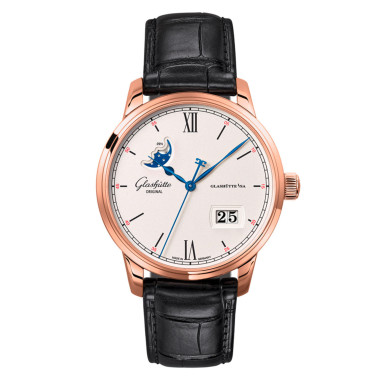         Automatik, Glashütte Original Senator Excellence 
Panoramadatum Mondphase