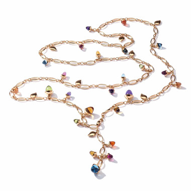         Roségold, Halsschmuck, Tamara Comolli MIKADO Halskette 'Candy'