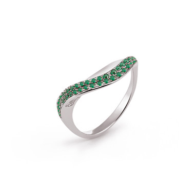         Weißgold, Ringe, Annamaria Cammilli Velaa Color Ring