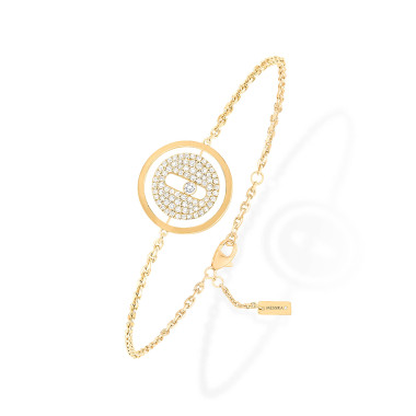         Gelbgold, Armschmuck, Messika Lucky Move Pavé PM Armband