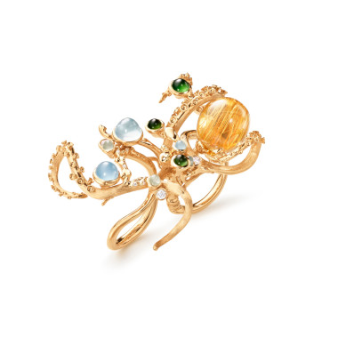         Gelbgold, Ringe, Ole Lynggaard Copenhagen Octopus Ring