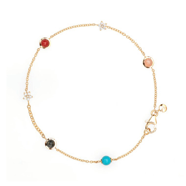         Gelbgold, Armschmuck, Ole Lynggaard Copenhagen Shooting Stars Armband