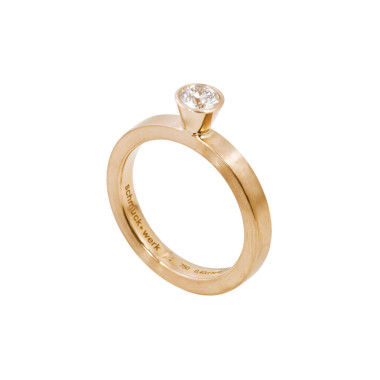         Rotgold, Ringe, Schmuckwerk Alpen Solitairering