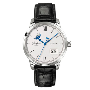         Automatik, Glashütte Original Senator Excellence 
Panoramadatum Mondphase