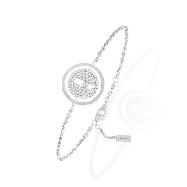         Weißgold, Armschmuck, Messika Lucky Move Pavé PM Armband