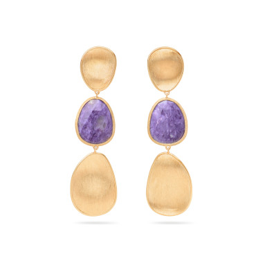         Gelbgold, Ohrringe, Marco Bicego Lunaria Color Ohrringe