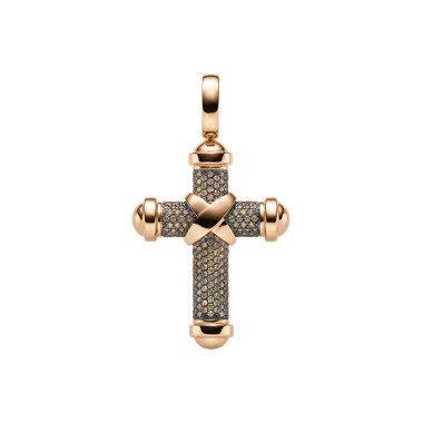         Roségold, Halsschmuck, Leo Wittwer Crosses Leo Wittwer Kreuz