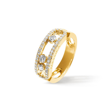         Gelbgold, Ringe, Messika Move Classique Pavé Ring