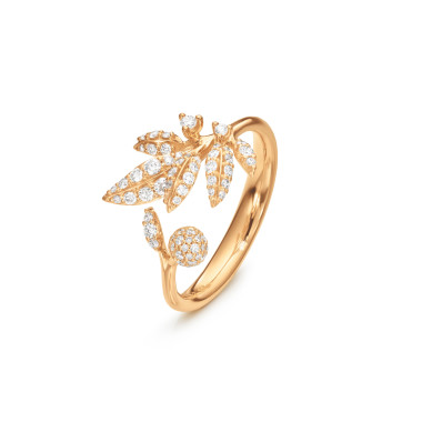         Gelbgold, Ringe, Ole Lynggaard Copenhagen Winter Frost Ring