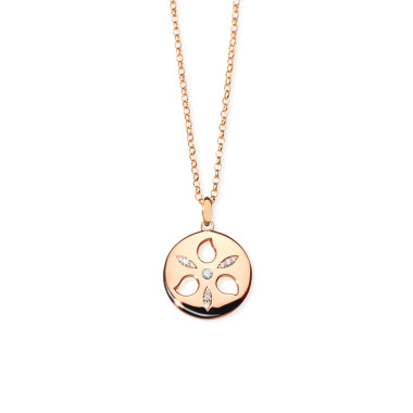         Roségold, Halsschmuck, Tamara Comolli SAND DOLLAR Anhänger Medium