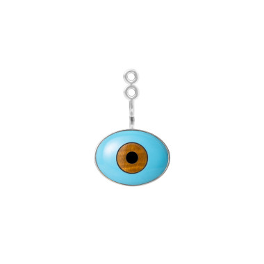         Silber, Ohrringe, Ole Lynggaard Copenhagen Evil Eye Ohrring-Anhänger
