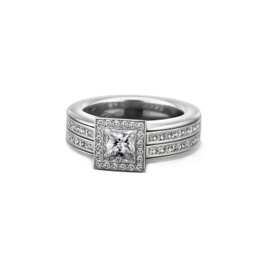         Platin, Ringe, H. Krieger True Identity Ring