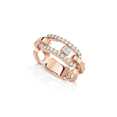         Roségold, Ringe, Messika Move Link Diamantenring