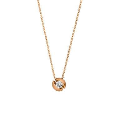         Roségold, Halsschmuck, Schaffrath CALLA Collier
