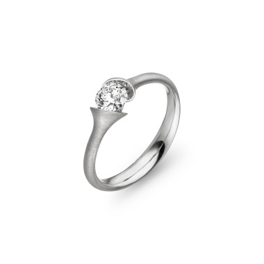         Weißgold, Ringe, Schaffrath CALLA Diamantring