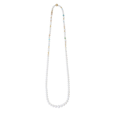         Halsschmuck, Ole Lynggaard Copenhagen Süsswasserperlen Halskette ohne Verschluss