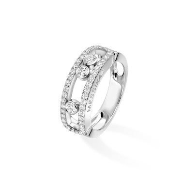         Weißgold, Ringe, Messika Move Classique Pavé Ring