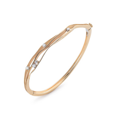         Roségold, Armschmuck, Annamaria Cammilli Dune Armreif
