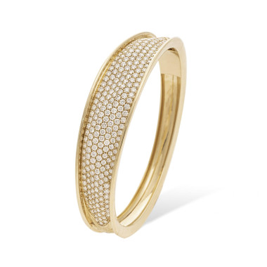         Gelbgold, Armschmuck, Marco Bicego Lunaria Alta Armreif