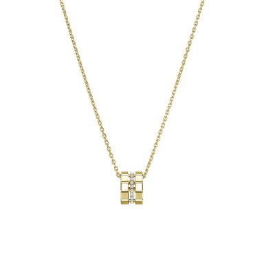 Chopard Ice Cube Anhänger mit Halskette 797005-0003