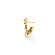 Tamara Comolli SNOWFLAKES Hoop Classic alternating Earrings - Bild 3
