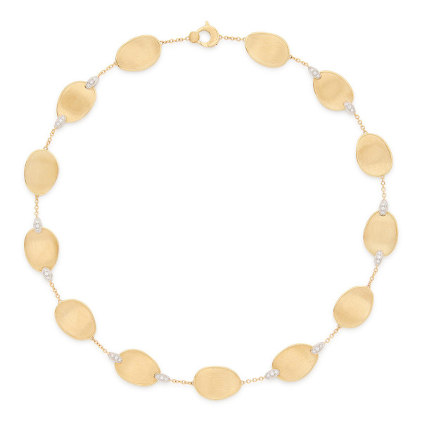 Marco Bicego Lunaria Diamonds Halskette CB2099 B YW