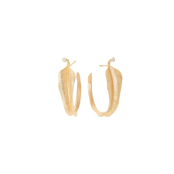 Ole Lynggaard Copenhagen Leaves Creolen Small A2878-401