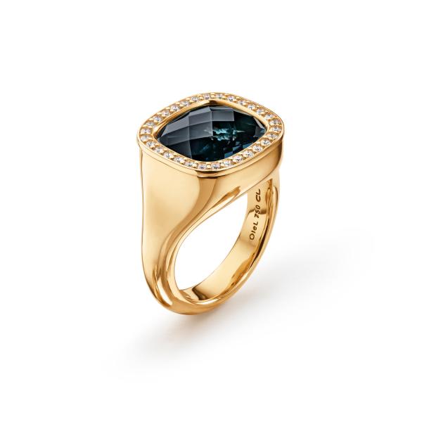 Ole Lynggaard Copenhagen Cushion Ring A2840-403
