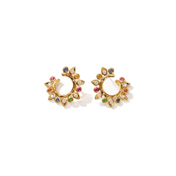 Tamara Comolli GYPSY Ohrringe Creole Sun 'Candy' E-Gyp-HoSun-Can-yg