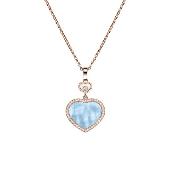 Chopard Happy Hearts Anhänger mit Halskette 79A074-5340