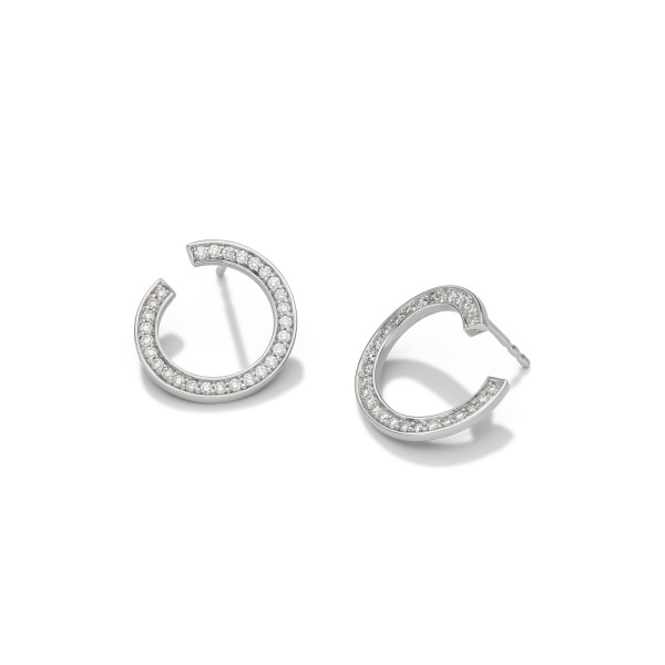 Schmuckwerk Saturn Ohrstecker SO1025-WG