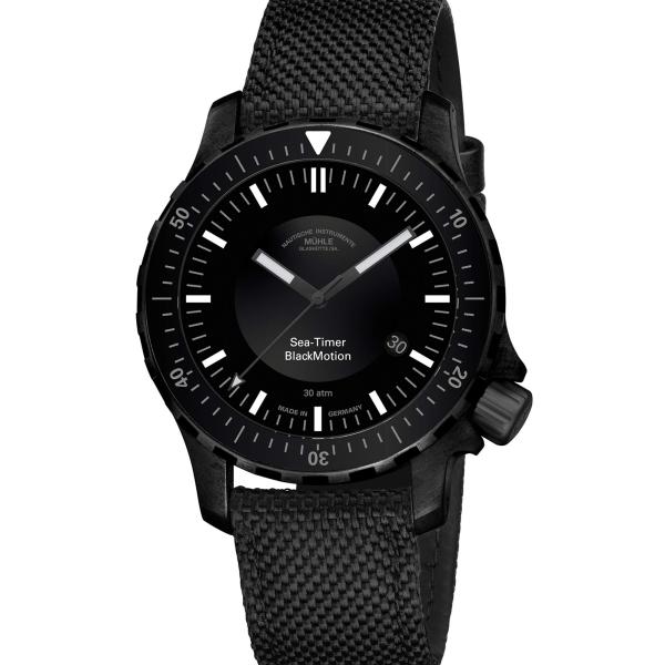 Mühle Glashütte Sea-Timer BlackMotion M1-41-83-CB