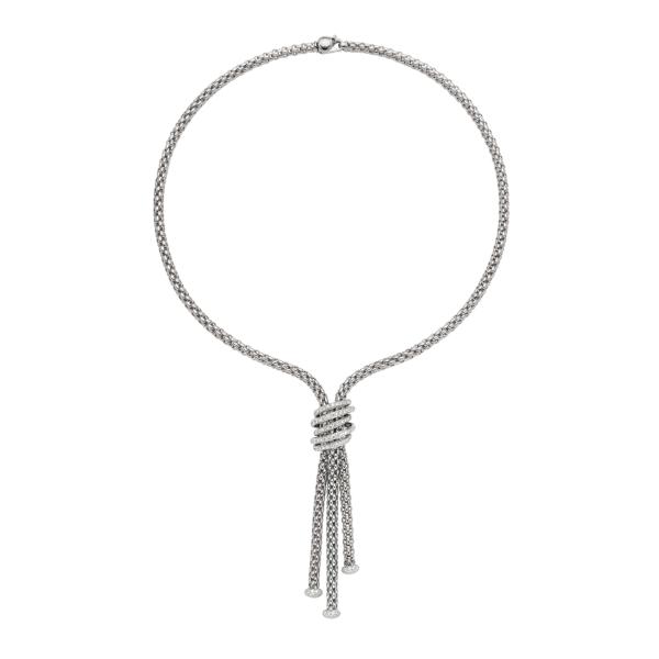 FOPE Solo Halskette mit Diamanten ausgefaßt 65106CX_PB_B_BBB_043