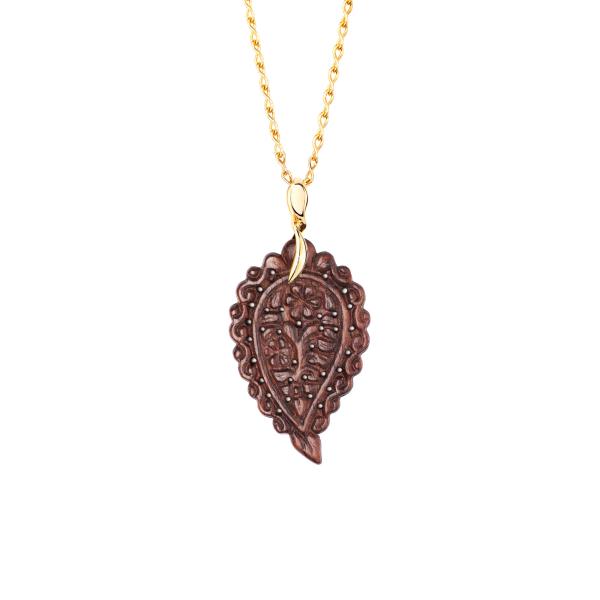 Tamara Comolli INDIA Anhänger medium Snakewood P-IND-m-SW-yg