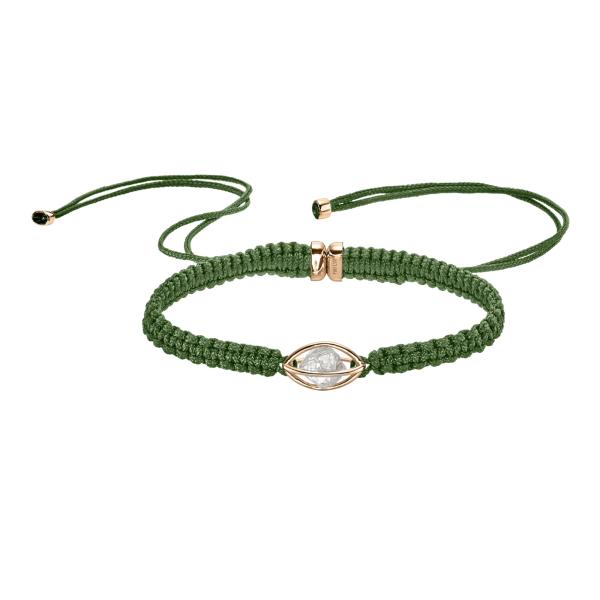Leo Wittwer Rough Cut® Macramé Armband 62-1003073-9300--w