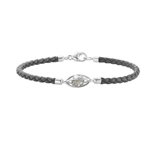 Leo Wittwer Rough Cut® Leder Armband 62-1010971-9130--w