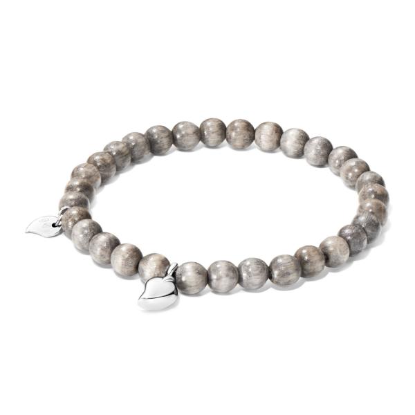 Tamara Comolli INDIA Drop Armband Greywood medium B-IND-GW-Dr-m-wg