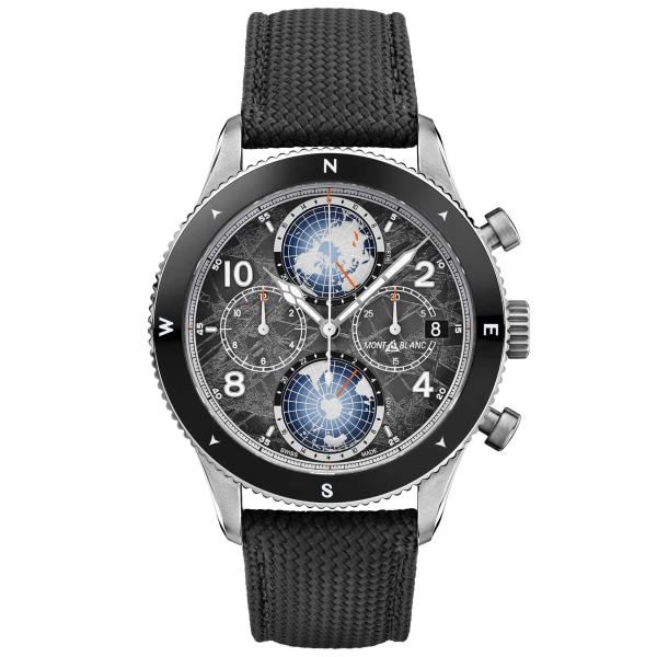 Montblanc Montblanc 1858 Geosphere Chronograph 0 Oxygen The 8000 Limited Edition 130811