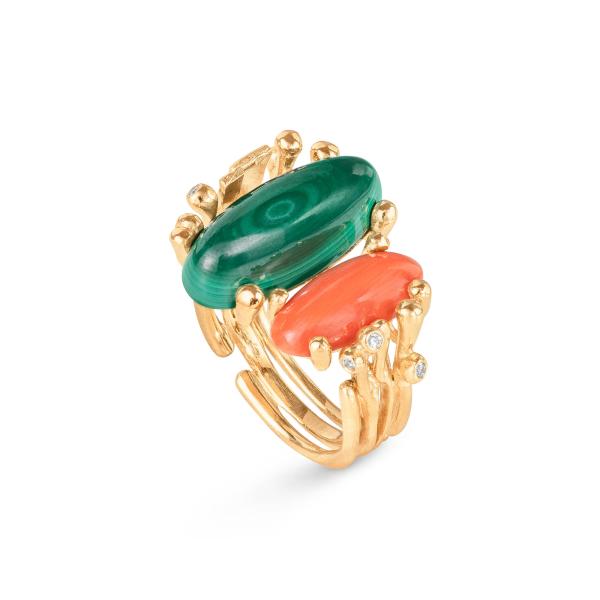 Ole Lynggaard Copenhagen BoHo Ring Double A2928-401