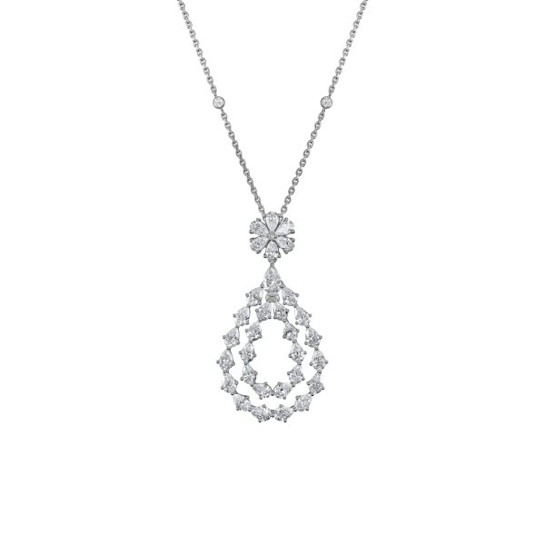 Chopard L'Heure Du Diamant Drop Anhänger mit Halskette 79A064-1001
