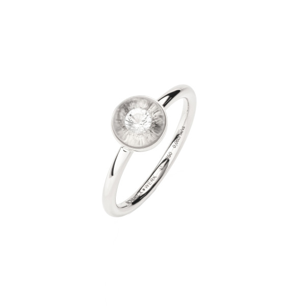 Schmuckwerk Glasklar Ring DR1077-WG