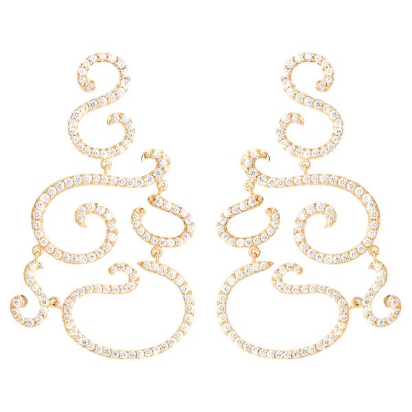 Ole Lynggaard Copenhagen Love Bands Chandelier-Ohrringe A2603-404
