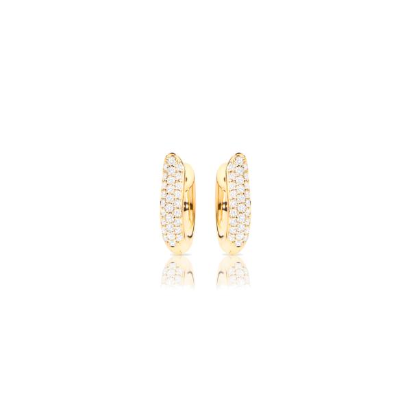 Tamara Comolli SIGNATURE Ohrringe Hoop medium E-Ho-m-p-yg
