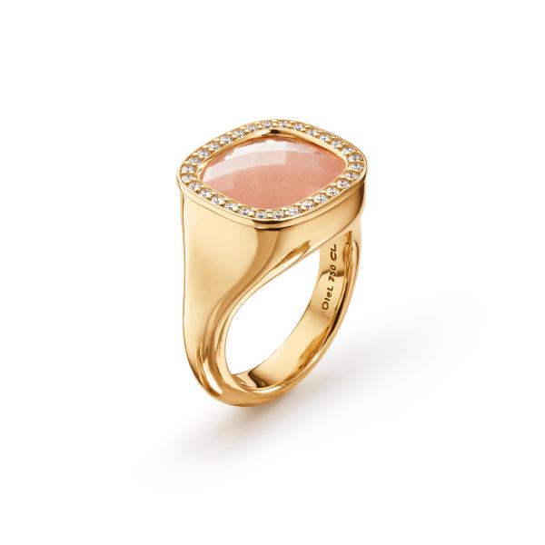 Ole Lynggaard Copenhagen Cushion Ring A2840-402