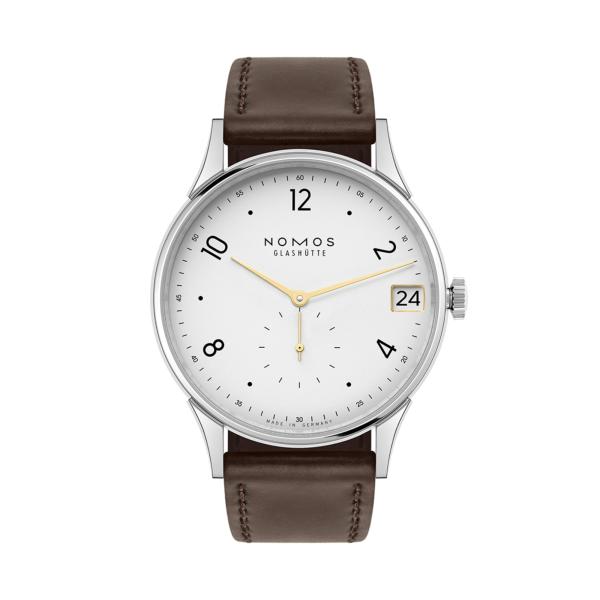 NOMOS Glashütte Minimatik 39 Datum Gold 1251