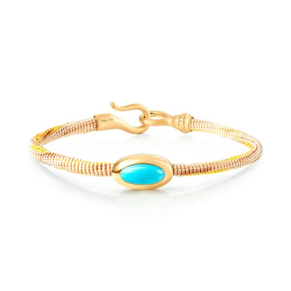 Ole Lynggaard Copenhagen Life Armband mit Türkis A2941-407