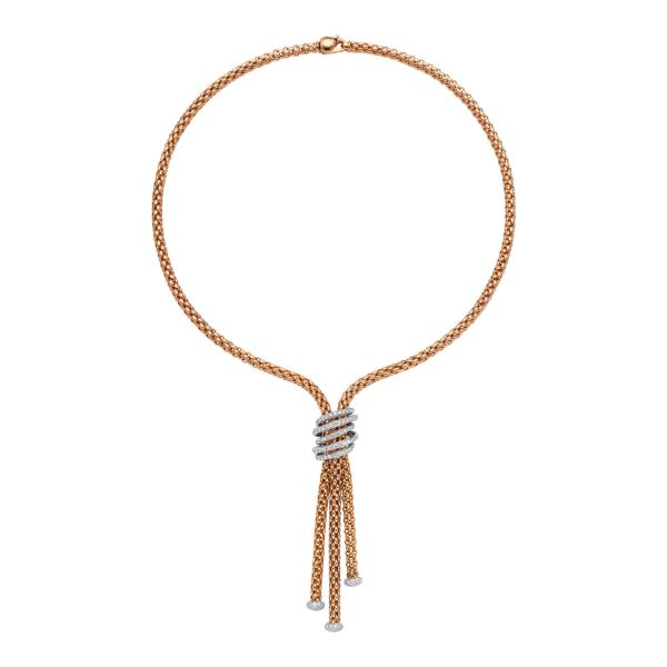 FOPE Solo Halskette mit Diamanten 65106CX_PB_R_RRR_043