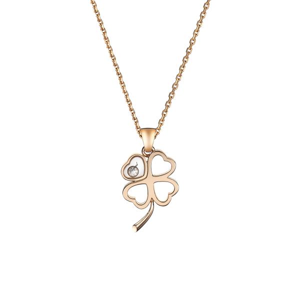 Chopard Happy Diamonds Good Luck Charms Halskette mit Anhänger 797862-5001