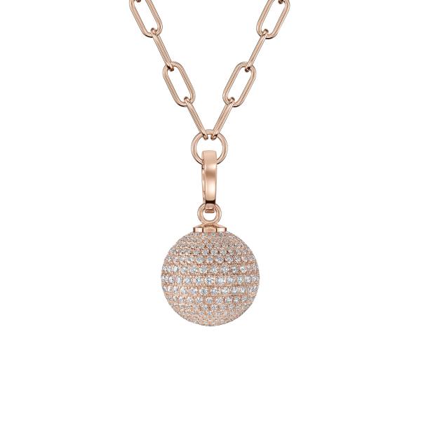 Chopard Happy Diamonds Planet Anhänger mit Halskette 79A619-5901