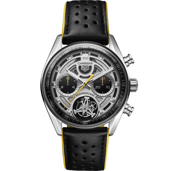 TAG Heuer TAG HEUER CARRERA CHRONOGRAPH TOURBILLON X PORSCHE PANAMERICANA CBS5012.FC6571